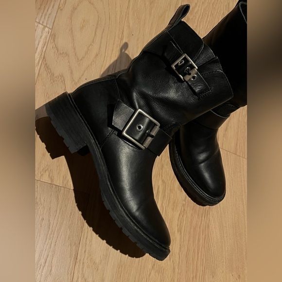 Rag & Bone Cannon Buckle leather boots - Picture 6 of 7